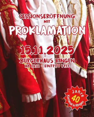 Proklamation 2025/26