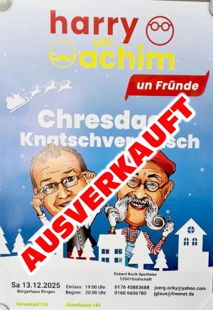 Weiterlesen: Harry & Achim - Chressdaachs-Klaaf